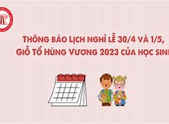 30/4 1/5 Học Sinh Được Nghỉ Bao Nhiêu Ngày